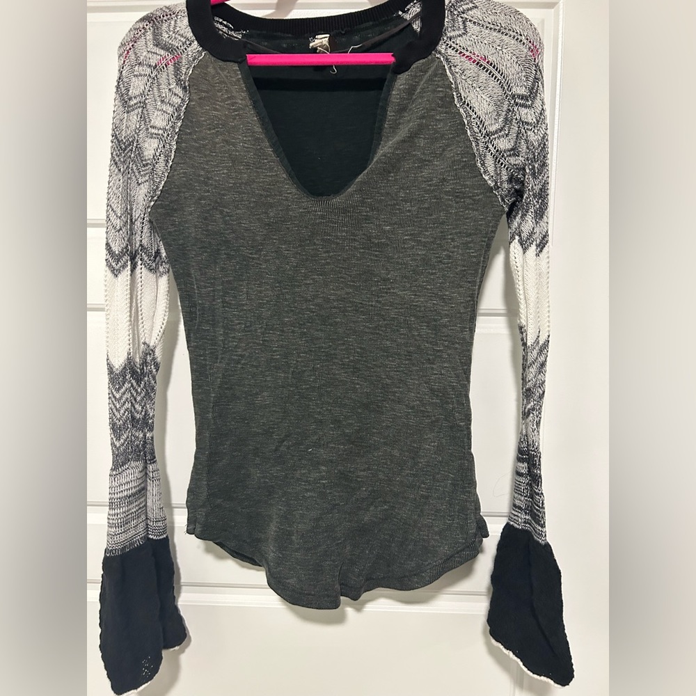 Free people bell sleeve top